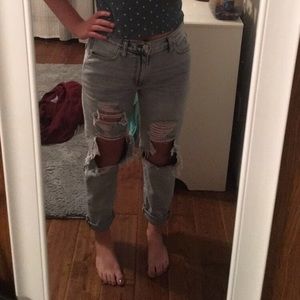 American Eagle mom jeans
